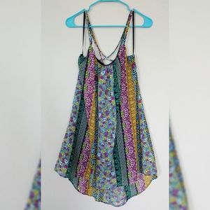 Floral bohemian dress